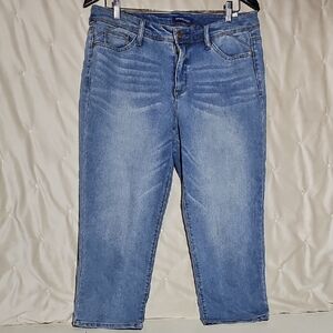 Bandolino Light Blue Ankle Jeans Capri#342